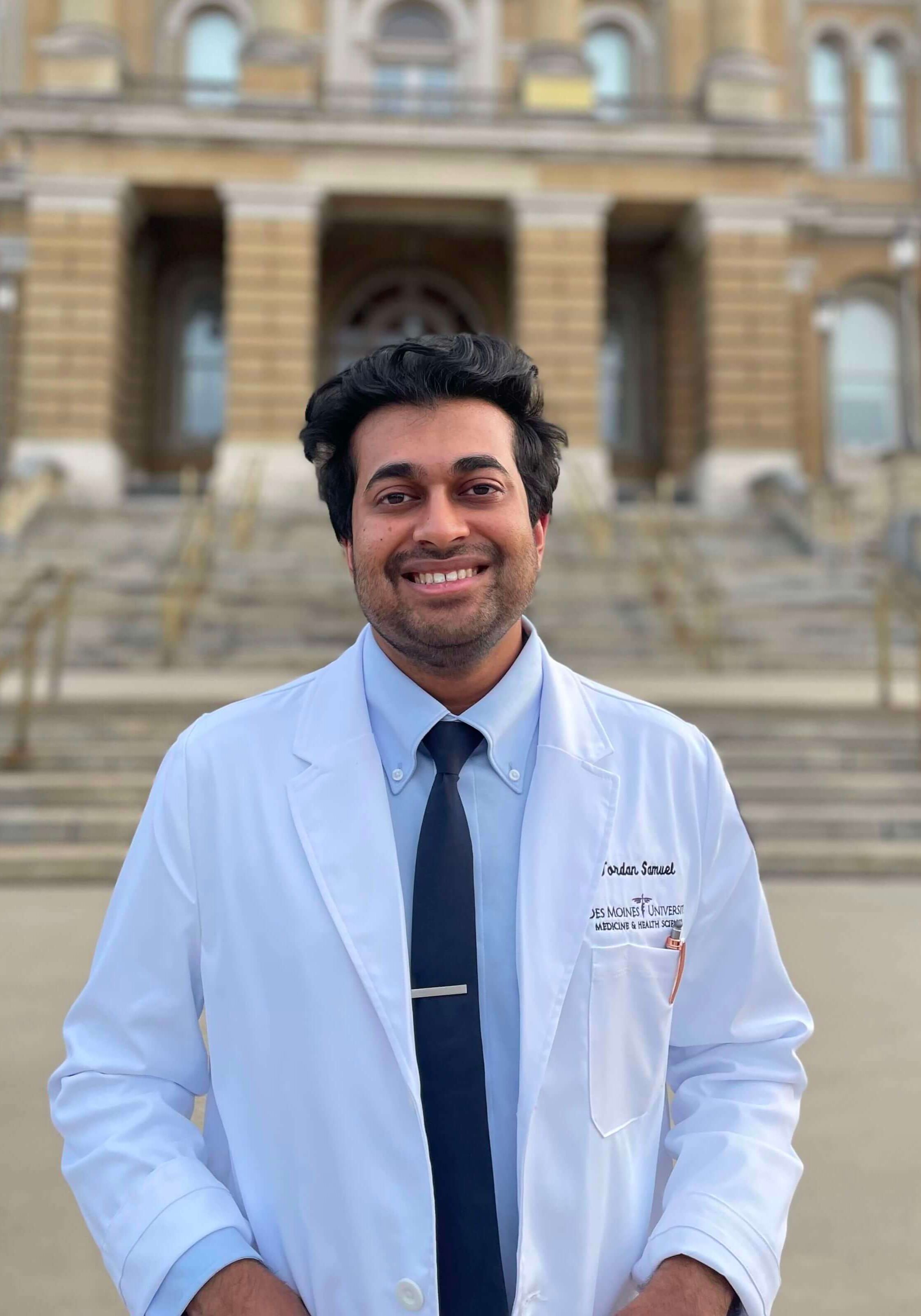 Jordan Samuel, Chair, Des Moines University, OMSIII